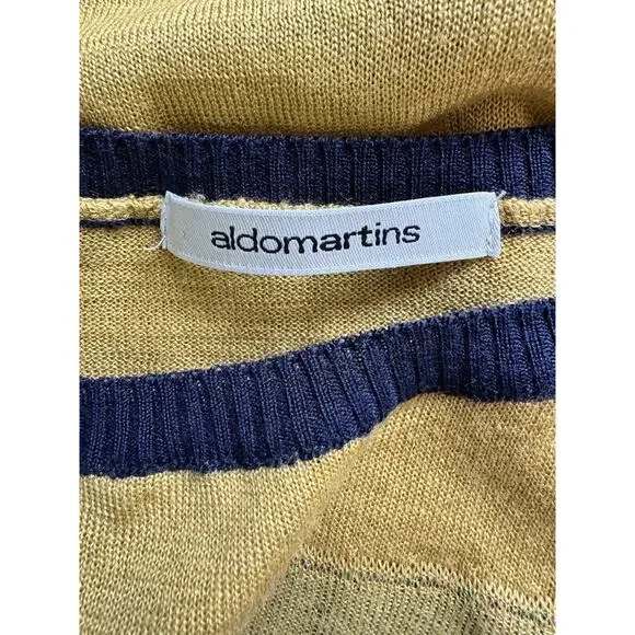 Aldo Martins Landscape Knit Sweater Women’s Size 4 Bamboo Wool - Picture 5 of 6